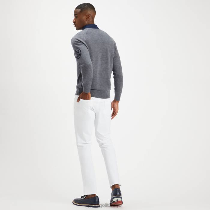 bisiklet yaka kazak üniseks funda grisi G/FORE Giyim 0J4F25