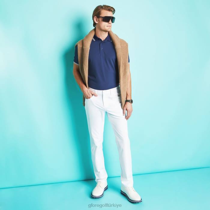 Tour 5 cepli 4 yöne esneyen düz paça pantolon üniseks kar G/FORE Giyim 0J4F147