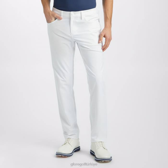 Tour 5 cepli 4 yöne esneyen düz paça pantolon üniseks kar G/FORE Giyim 0J4F147