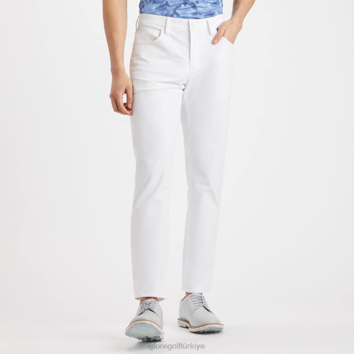 Tour 5 cepli 4 yöne esneyen düz paça pantolon üniseks kar G/FORE Giyim 0J4F158