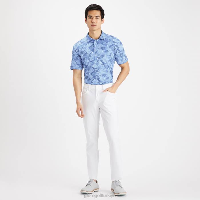 Tour 5 cepli 4 yöne esneyen düz paça pantolon üniseks kar G/FORE Giyim 0J4F158