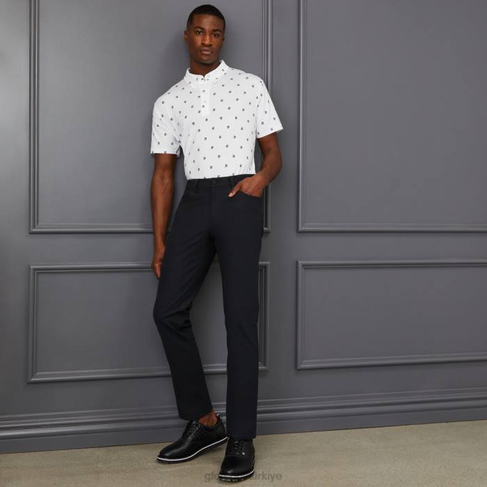 Tour 5 cepli 4 yöne esneyen düz paça pantolon üniseks oniks G/FORE Giyim 0J4F150