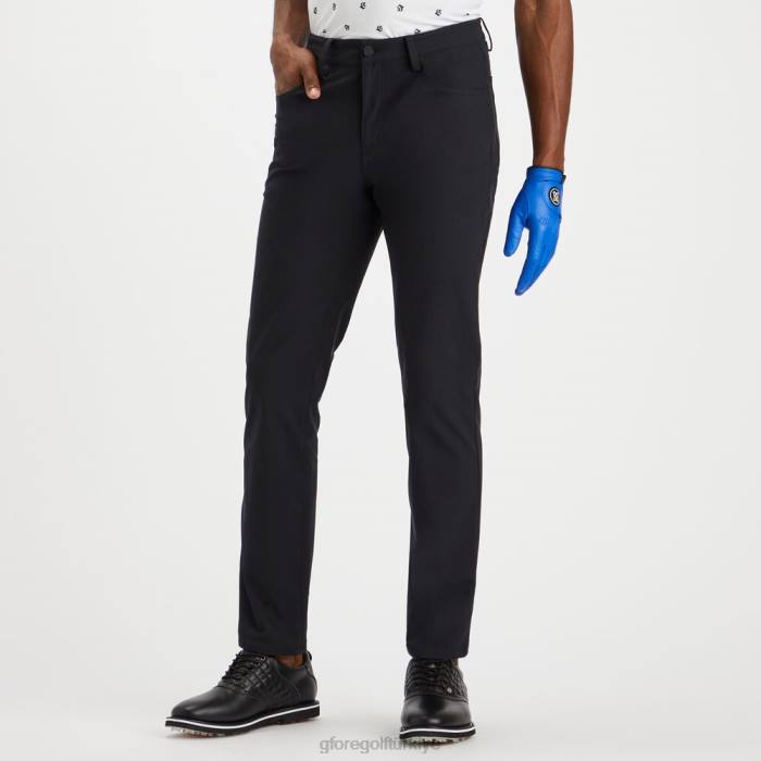 Tour 5 cepli 4 yöne esneyen düz paça pantolon üniseks oniks G/FORE Giyim 0J4F150