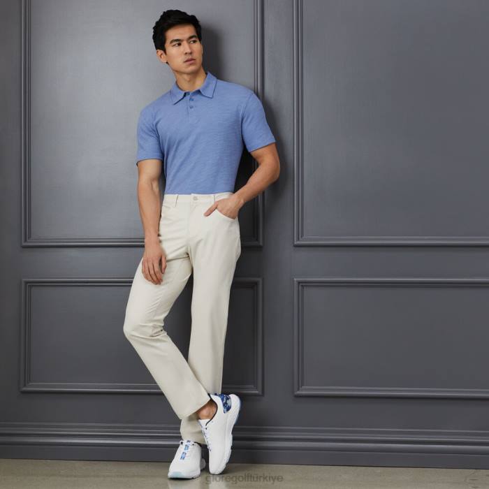 Tour 5 cepli 4 yöne esneyen düz paça pantolon üniseks taş G/FORE Giyim 0J4F151