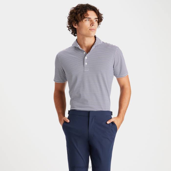 besleyici şerit modern yakalı teknik pike slim fit polo üniseks alacakaranlık G/FORE Giyim 0J4F106