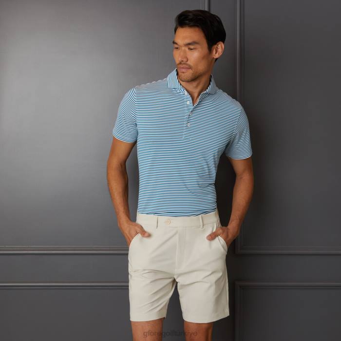 besleyici şerit modern yakalı teknik pike slim fit polo üniseks benzin G/FORE Giyim 0J4F65