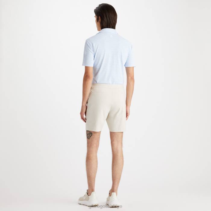 besleyici şerit modern yakalı teknik pike slim fit polo üniseks gökyüzü G/FORE Giyim 0J4F105