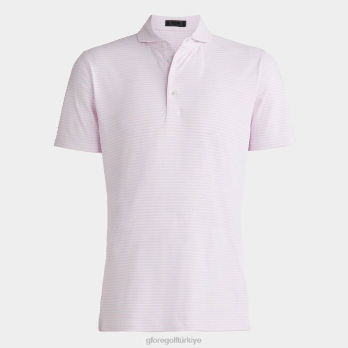besleyici şerit modern yakalı teknik pike slim fit polo üniseks kızarmak G/FORE Giyim 0J4F79