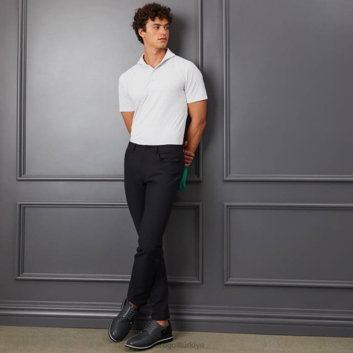 besleyici şerit modern yakalı teknik pike slim fit polo üniseks yağmur bulutu G/FORE Giyim 0J4F104