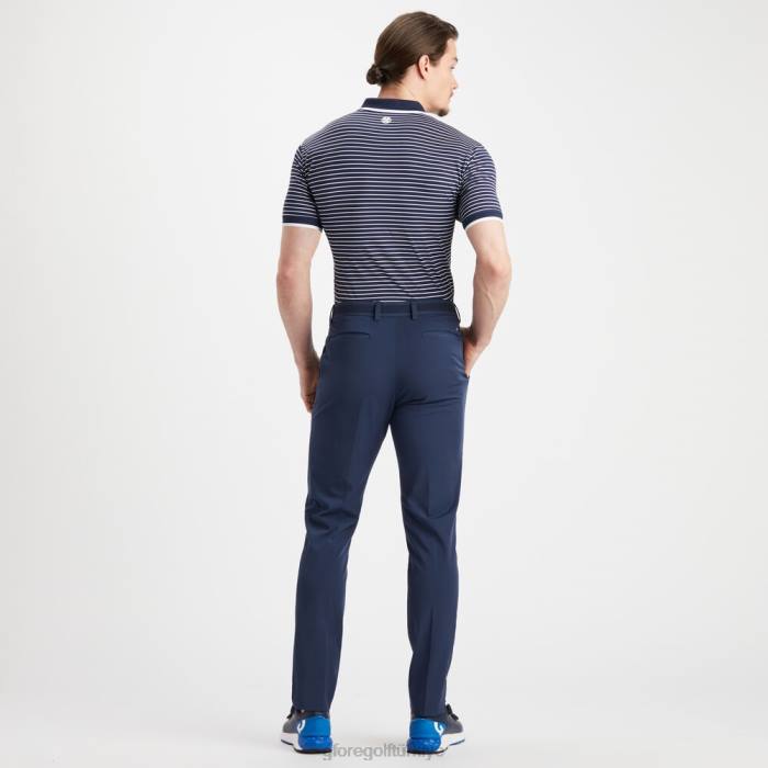 delikli şerit polo üniseks alacakaranlık G/FORE Giyim 0J4F31