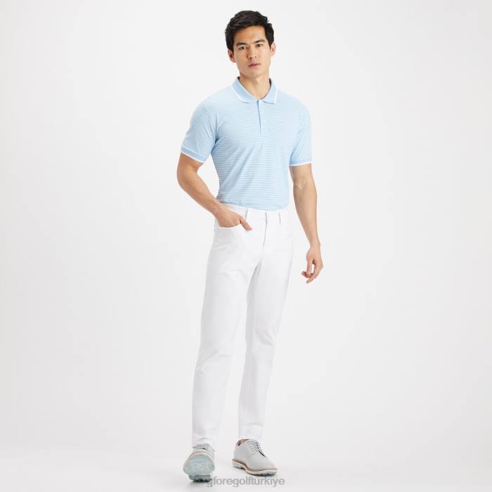 delikli şerit polo üniseks baja G/FORE Giyim 0J4F32