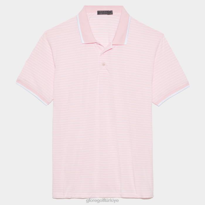 delikli şerit polo üniseks kızarmak G/FORE Giyim 0J4F30