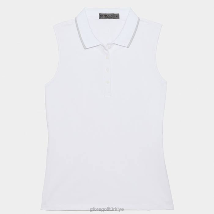 kolsuz pike polo üniseks kar G/FORE Giyim 0J4F373