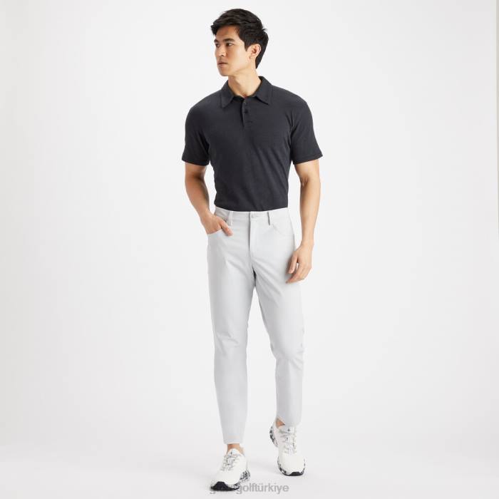 kulüp binası pamuklu slim fit polo üniseks oniks G/FORE Giyim 0J4F69