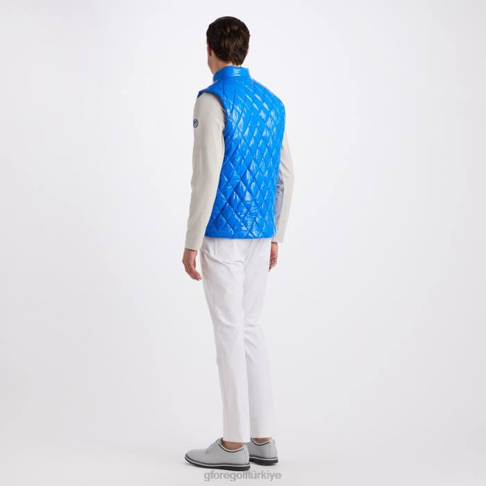 kapitone kaplamalı naylon yün astarlı slim fit şişme yelek üniseks yarışçı G/FORE Giyim 0J4F28